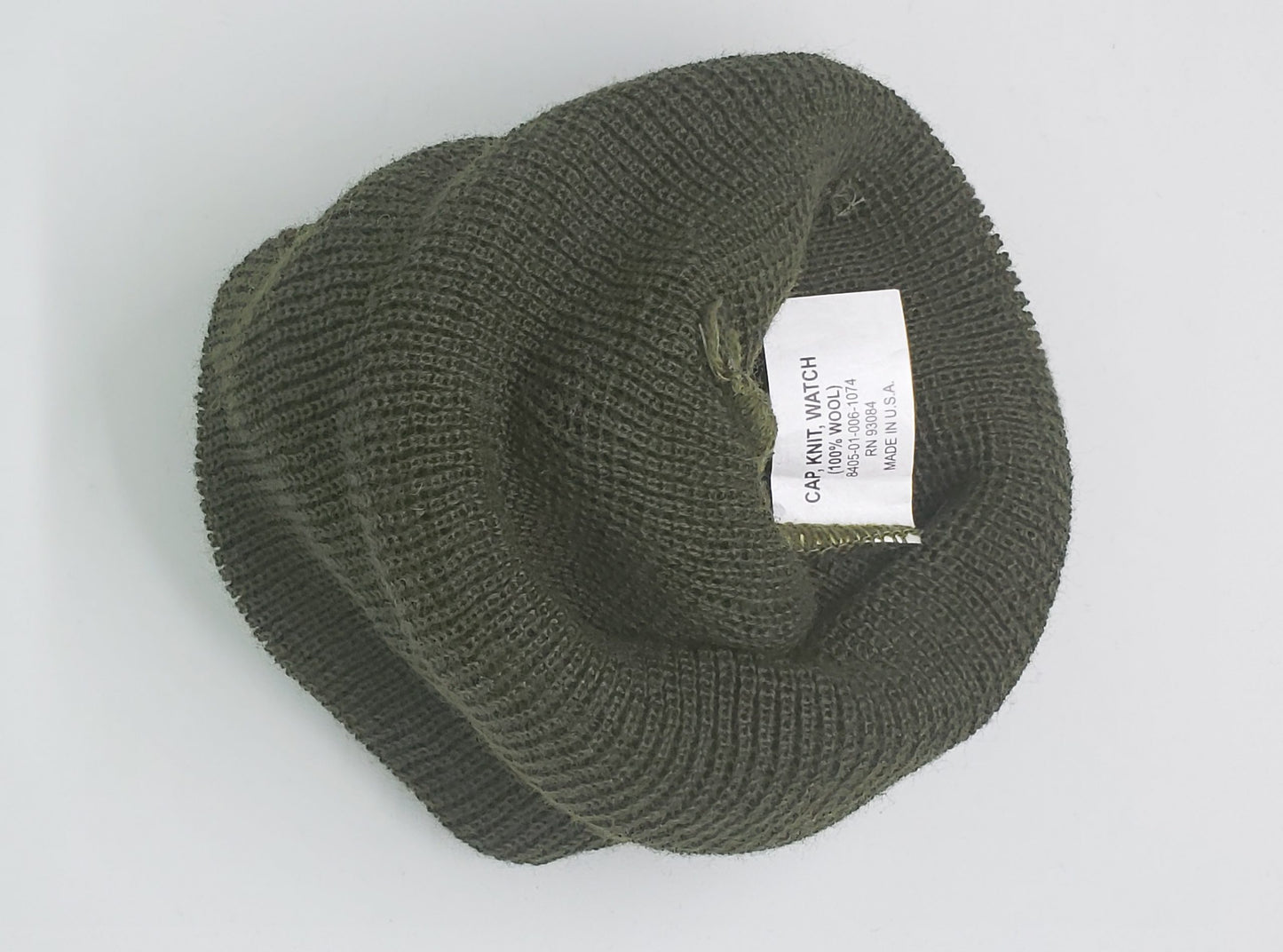 100% Wool Scarf Olive Green