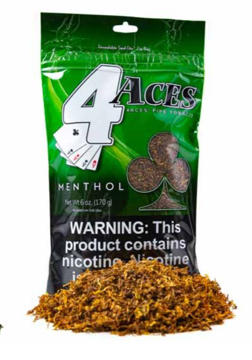 4 Aces Piped Tabaco - Menthol