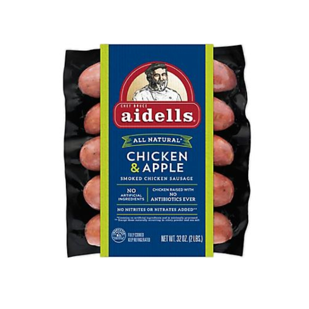 Smoked chicken sausage