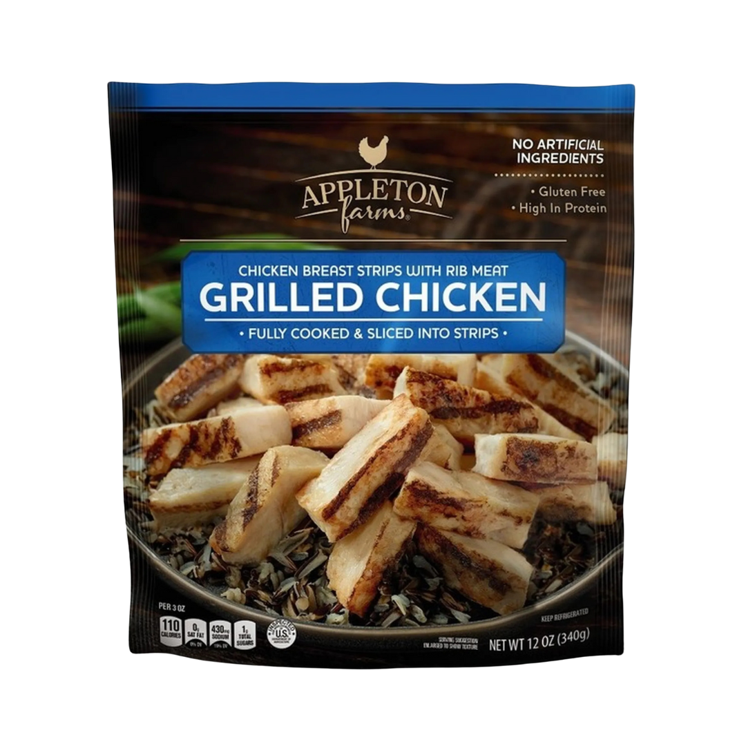 Grilled chicken strips
