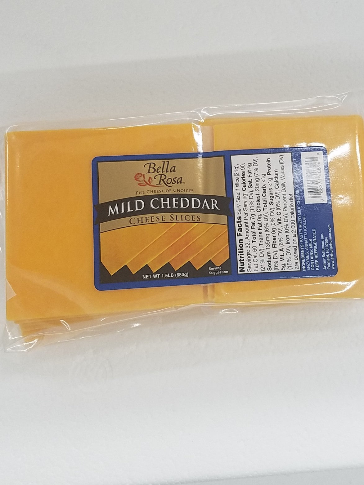 Mild cheddar cheese