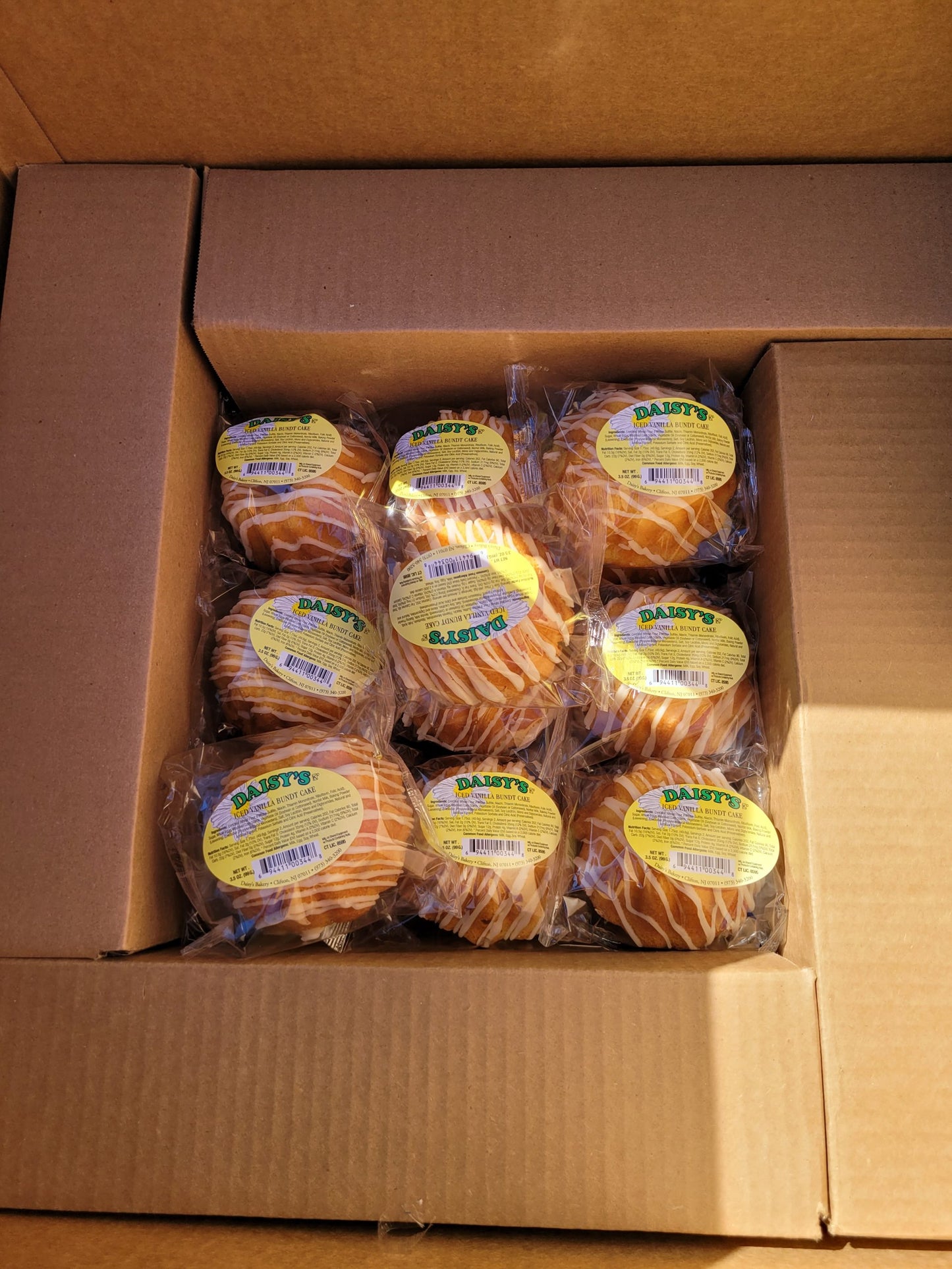 Bunt Cake Ice Vanilla