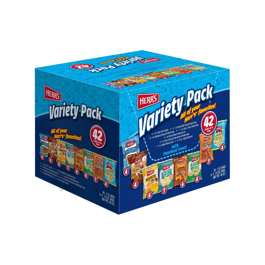 Herr's Products - Box of 42