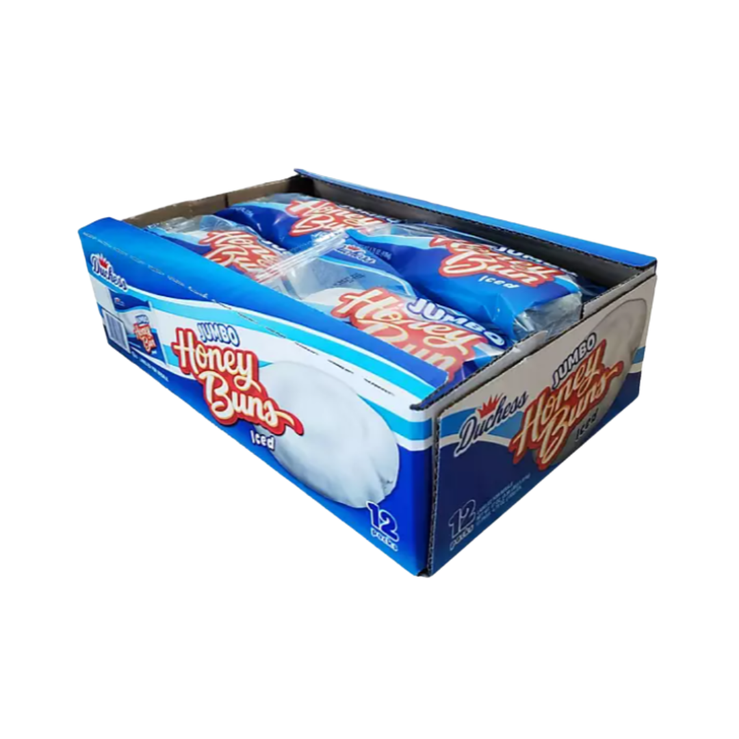 Giant Glazed Honey Buns