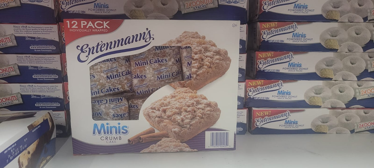 Mini Cinnamon Crumb Cake