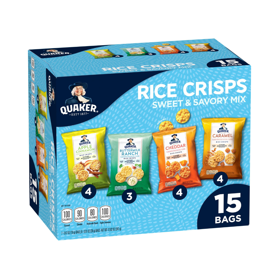 Quaker Rice Crisps Sweet & Savory Mix