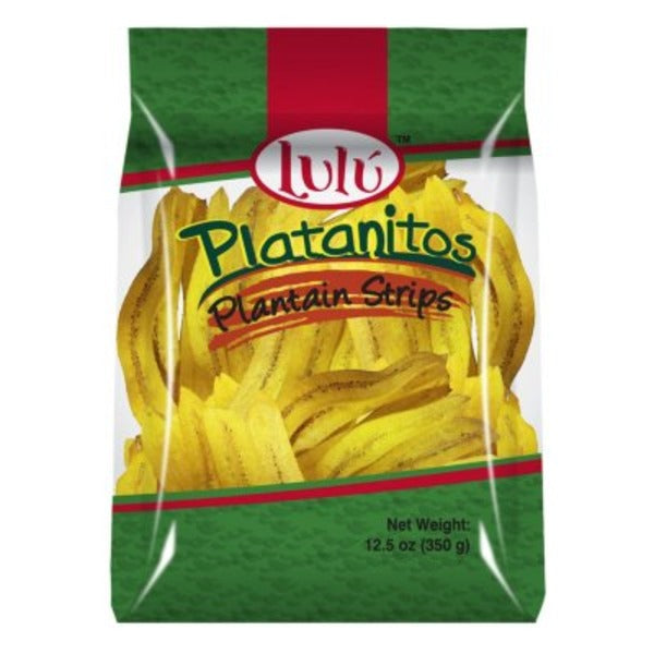 Lu Lu Plantains Strips, Lightly Salted