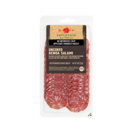 Applegate - Uncured Genoa Salami (Twin Pack)