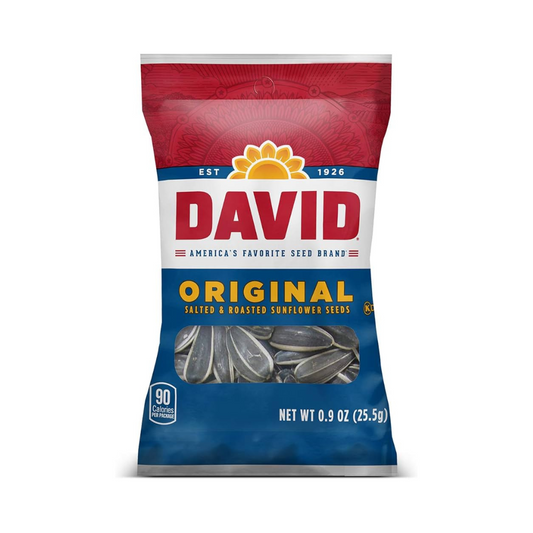 Davids Original Sunflower Seeds Mini 0.9oz Pouch