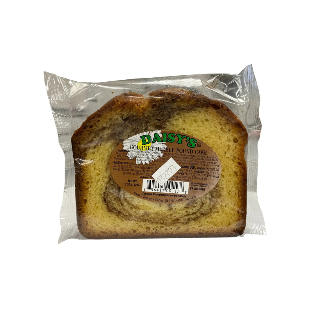 Daisy's Slice pound Cakes by the dozen 12 ct - Marble Pound Cake