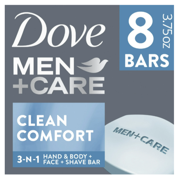 Dove Men + Care - Clean & Comfort - 8 pack