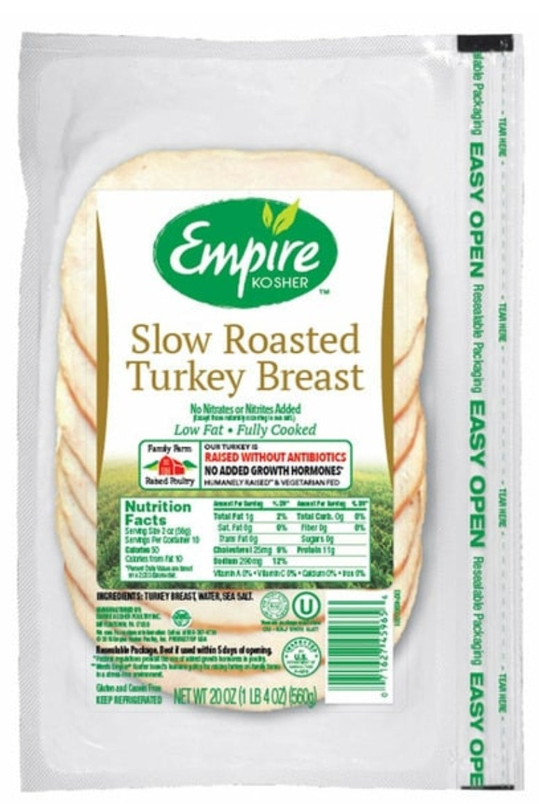 Empire Kosher - Slow Roasted Turkey Breast - 20 Oz