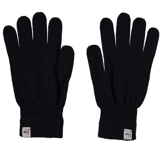Gloves 100% wool Gloves Black all natural fibers