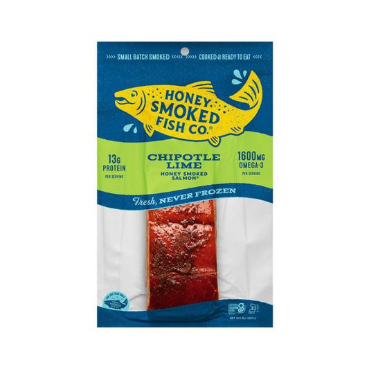 Honey Smoked Fish Honey Smoked Salmon - Chipotle Lime 8 oz