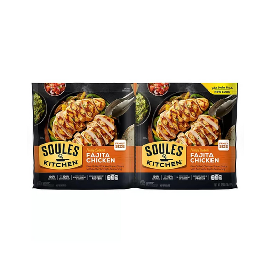 Soules Kitchen Chicken Breast Fajitas Strips - 32 oz - 2 pk