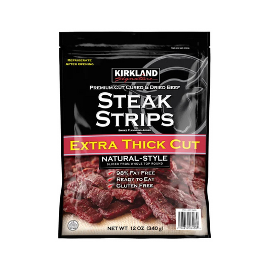 Kirland Beef Steak Strips -  12 OZ BAG