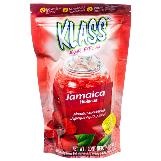 Klass Powder drink mix - Jamaica/Hibiscus