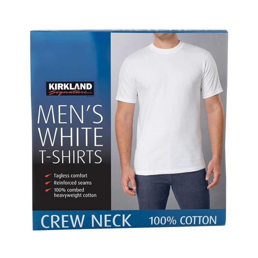 Kirkland Signature Mens Crew Neck Tee 6 Pack