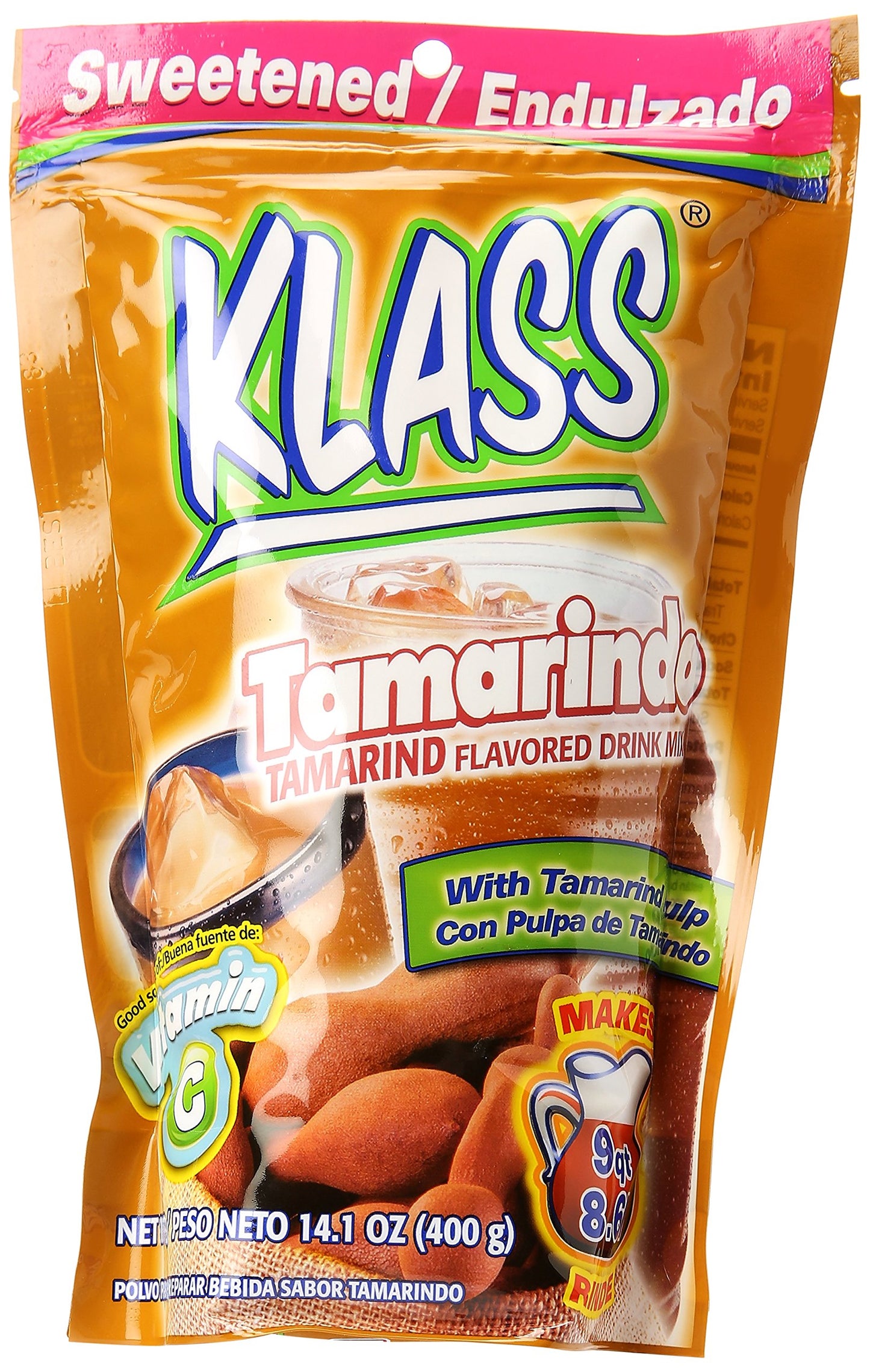 Klass Powder drink mix - Tamarindo/Tamarind