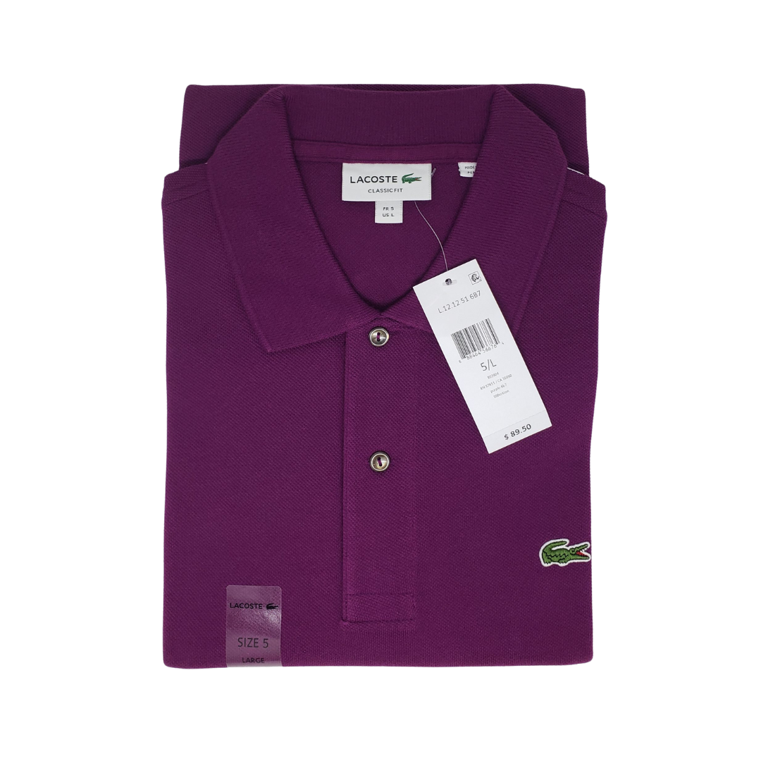 Lacoste Clasic Fit Polo Shirts 100% Cotton