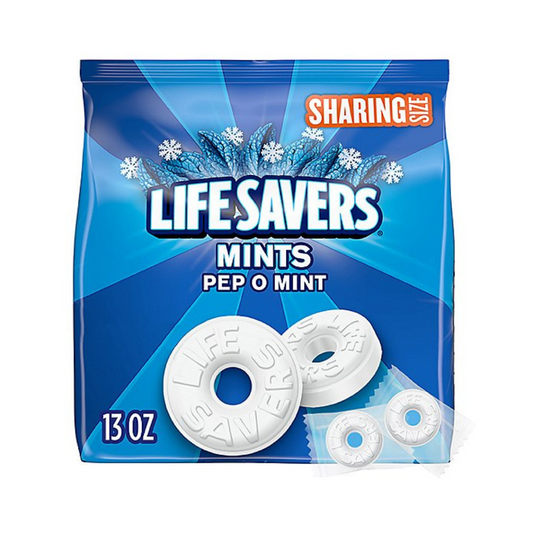 Hard breath mint candies