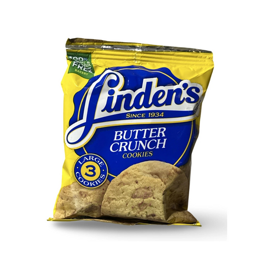 Linden's Butter Crunch Cookies 1.8 oz - 18 pk