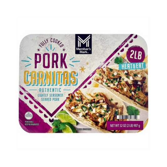 Member's Mark Fully Cooked Pork Carnitas 2 lbs.