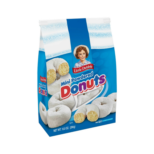 Little Debbie Powdered Mini Donuts 10 oz