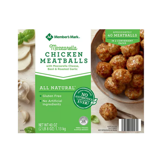 Mozzarella Chicken Meat Balls