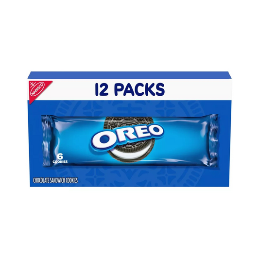 Oreo Chocolate Sandwich Cookies 12 Snack Packs