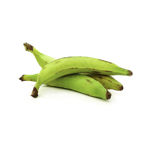 Plantains Green sold By The Pound (PLATANOS POR LA LLB )