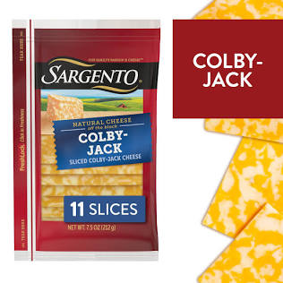 Sargento® Sliced Colby-Jack Natural Cheese, 11 Slices