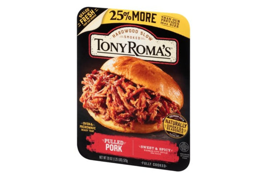 Tony Roma pulled pork 20 oz