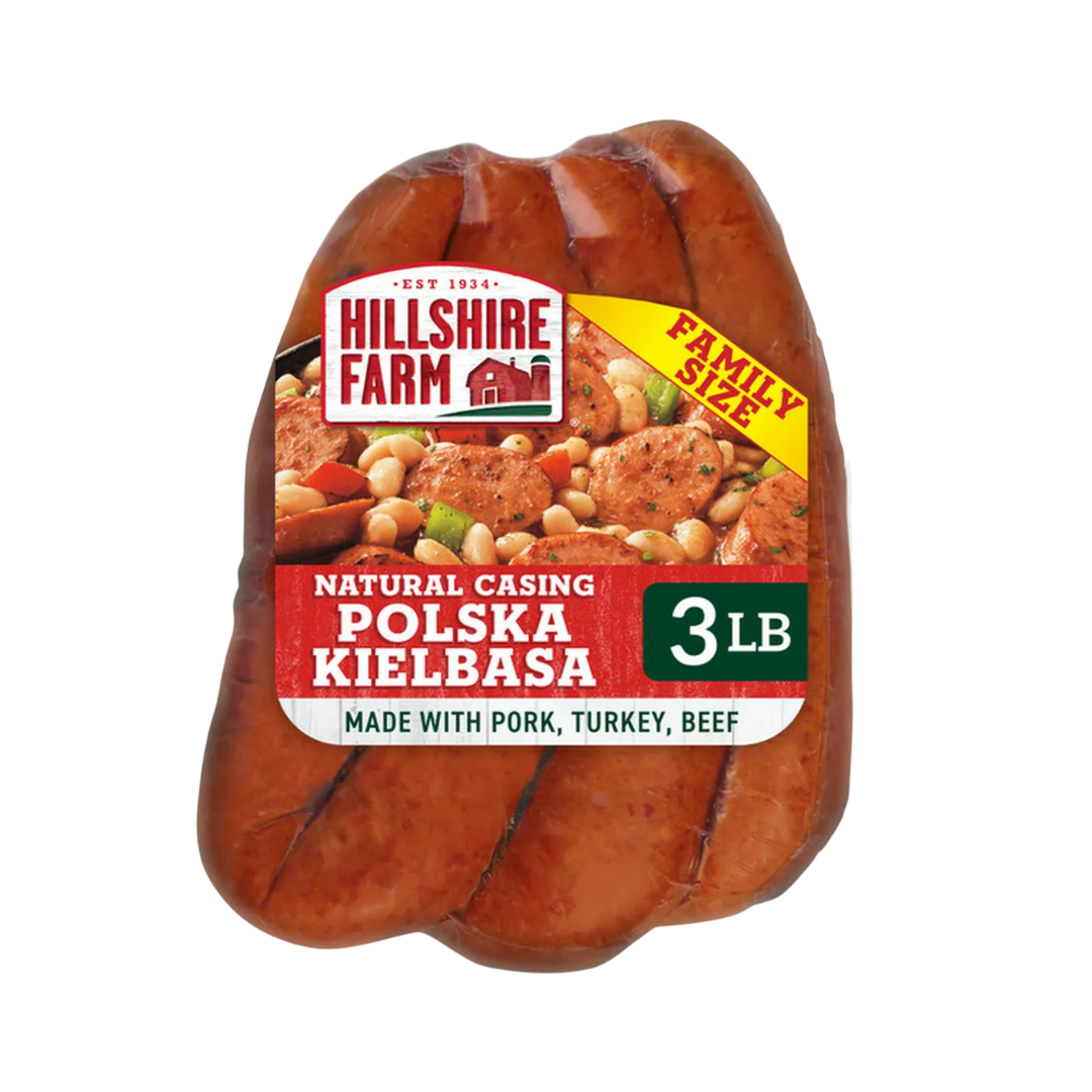Hillshire Farm Polska Kielbasa Smoked Sausage Family Pack, 48 oz.