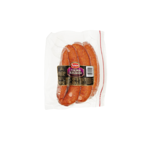 Tyson or Hill Shire Polska Kielbasa Pork or Beef - 3 Lb