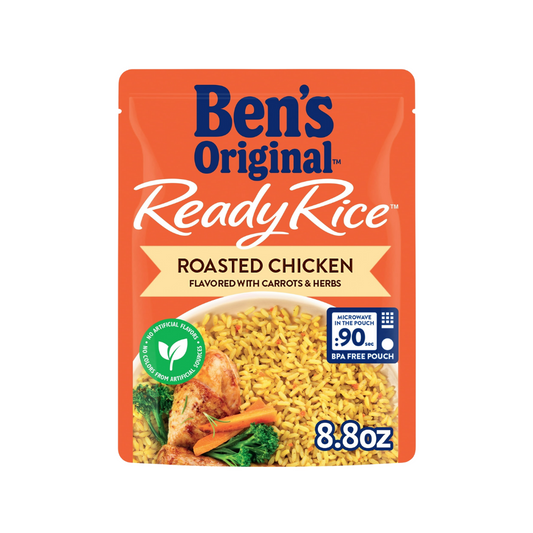 UNCLE BEN'S RICE  (ROASTED CHICKEN ) 8.8 oz. POUCH
