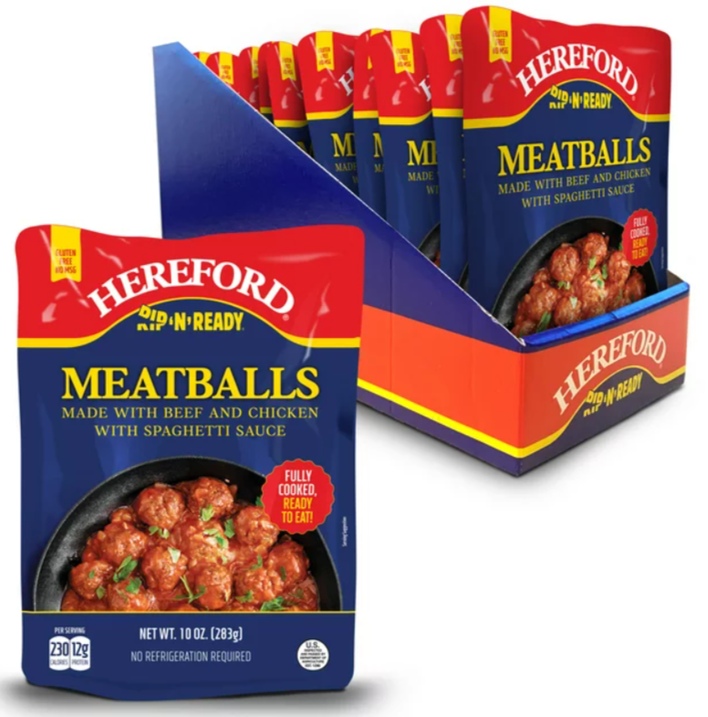 HereFord Product of Brazil - MeatBalls image