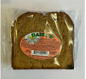 Daisy's Slice pound Cakes by the dozen 12 ct - carrot pound cake