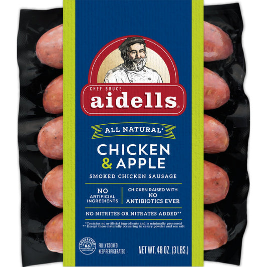 Smoked chicken sausage