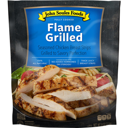 Grilled chicken strips