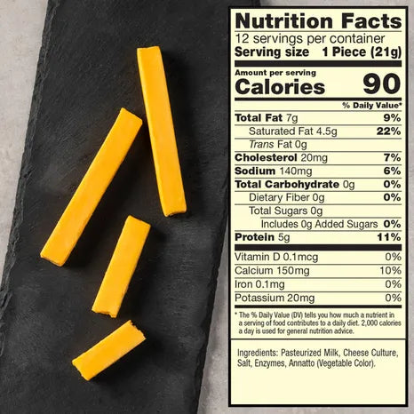 Sargento Natural Sharp Cheddar Cheese Snacks 12 ct